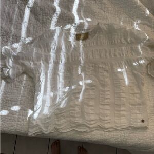 Elegant White Women's Top